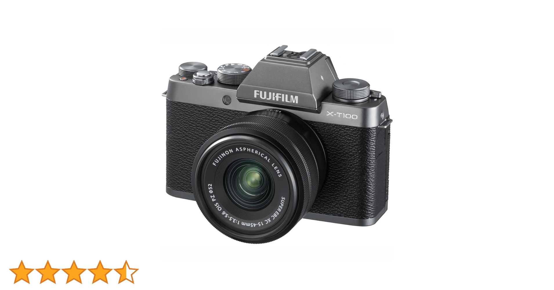 Amazon Canada: Fujifilm X-T100 Mirrorless Digital Camera w